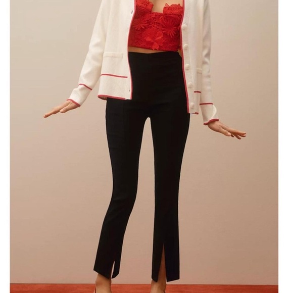 Anthropologie Black Flare Pants - Picture 1 of 6